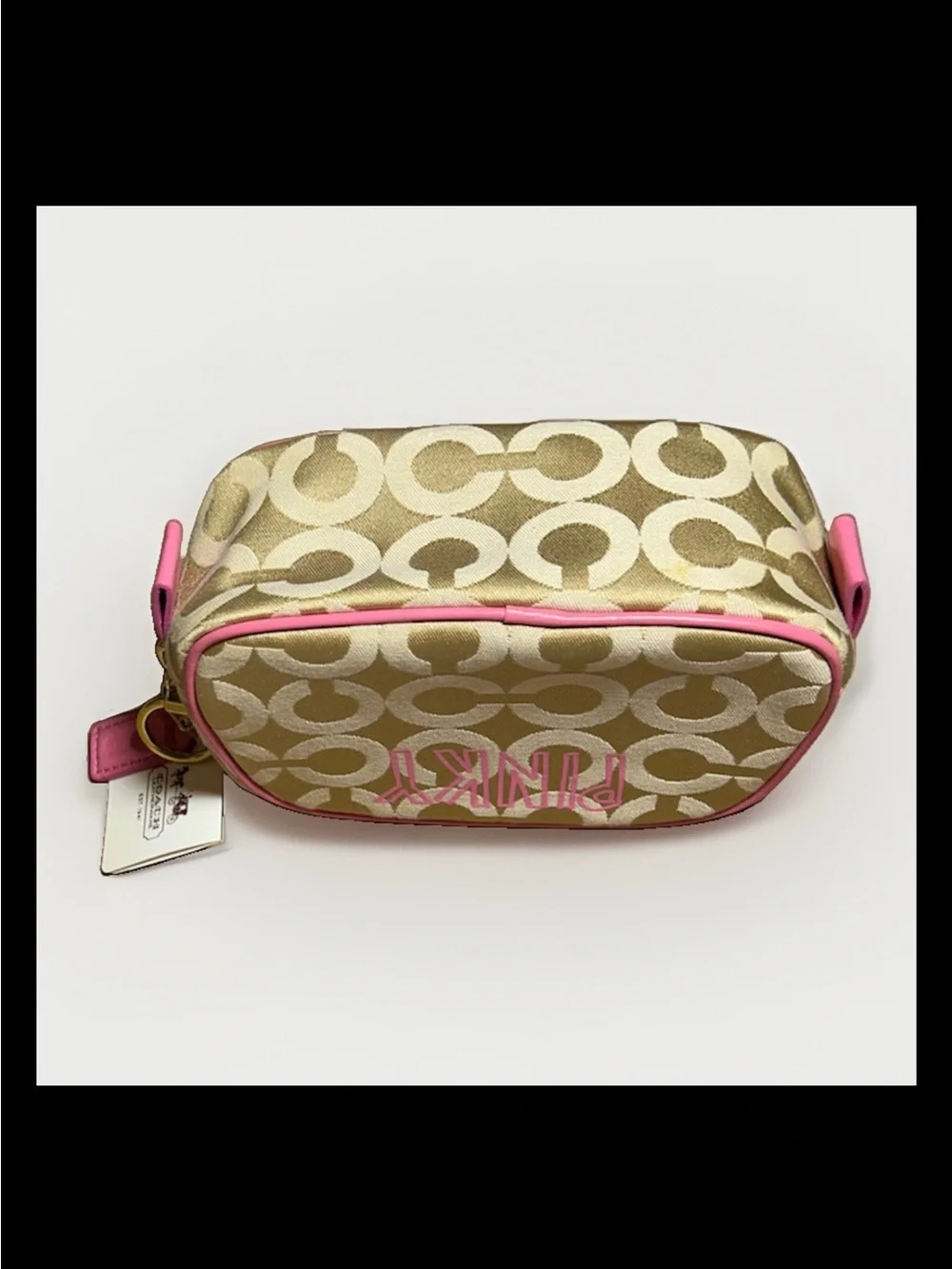 Coach Cosmetics Case Poppy-Chan “PINKY” Shibuya Japan Exclusive Ltd. Ed. *RARE*